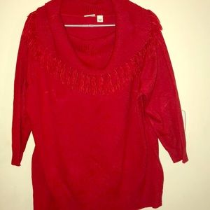 Cato light weight sweater shirt. 3/4 sleeve 22/24